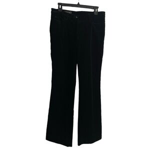 ESCADA - NWT Women's Black Velvet Pants Size 40 / US 10 Straight Leg
